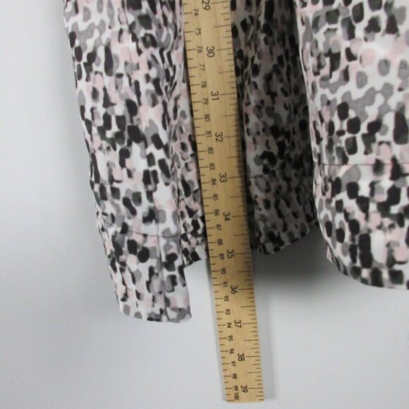 Club Monaco Mini Dress Sleeveless 6 Multicolor Fit & Flare Detachable Slip 148 - Picture 8 of 9